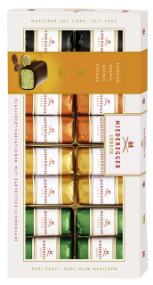 Niederegger Marzipan Klassiker-Variationen, 4-fach sortiert - 200 g Packung