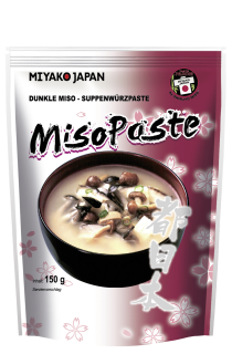 Miyako Miso-Suppenpaste dunkel - 150 g Beutel