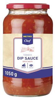 METRO Chef Tomato Dip Sauce Hot - 6 x 1,05 kg Gläser
