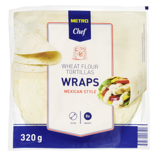 METRO Chef MC Wraps - 14 x 157 g Packungen