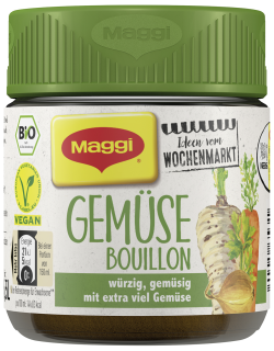 Maggi BIO Gemüse Bouillon im Glas - 110 g Tiegel