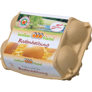Beelitzer Frischei Eier Gr. M-L Bodenhaltung - 6 Stück