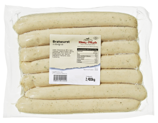 Klaas & Pitsch Bratwurst - 1 kg