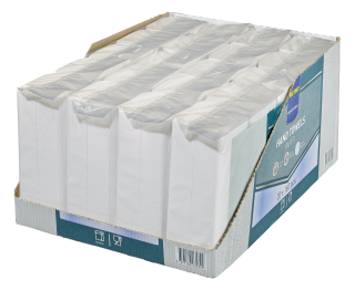 METRO Professional Falthandtuch Grau 2 lagig - 4 x