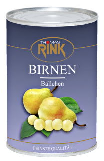 Rink Birnen-Bällchen - 425 g Dose