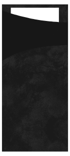 Duni Sacchetto Serviettentaschen Schwarz 8,5  x  19 cm...