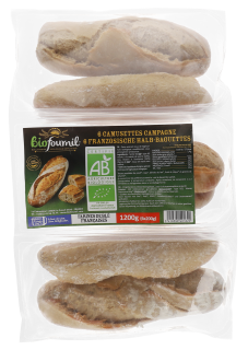 Biofournil BIO Halb-Baguette - 1,20 kg Packung