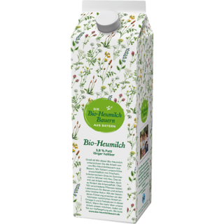 Andechser BIO Heumilch 3,8 % Fett - 1,00 l Stück
