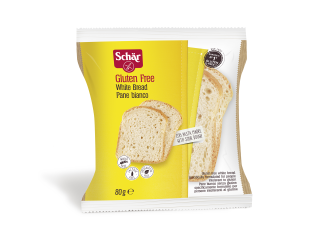Schär Gluten Free White Bread / Pane Bianco - 80 g Beutel