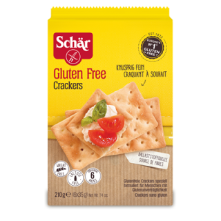 Schär Gluten Free Crackers - 210 g Faltschachtel