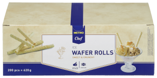 METRO Chef Waffelröllchen - 750 g Stück