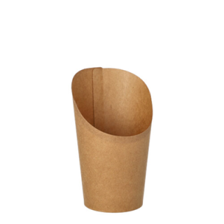 PAPSTAR pure FSC Wrap Cups Pappe 230 ml Braun 11 x 8 x 6...