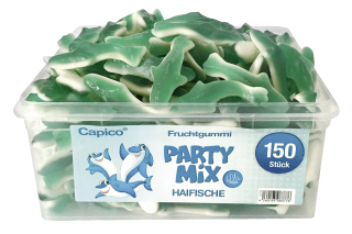 Tise HALAL Capico Fruchtgummi Haifische - 150 g Dose