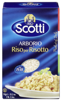 Scotti Arborio Riso per Risotto - Reis  - 1 kg Packung