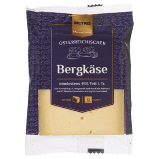 METRO Premium Österreichischer Bergkäse 45 %...