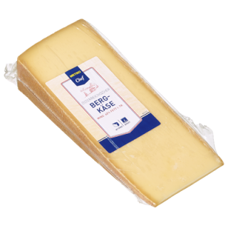 METRO Chef Österreichischer Bergkäse, mind. 45 % Fett i. Tr., 6 Monate gereift - ca. 900 g - je kg