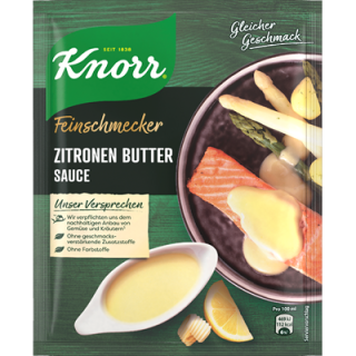 Knorr Feinschmecker Zitronen Butter Sauce - 52 g Beutel