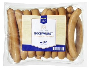 METRO Chef Delikatess Bockwurst - 1 kg