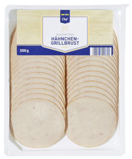 METRO Chef Hähnchen - Grillbrust - 500 g Packung