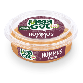 Popp Hummus Pikant - 1 x 175 g Becher