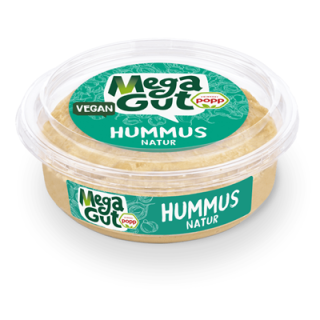 Popp Hummus Natur - 175 g Becher