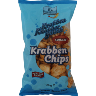 Werner Lauenroth Krabben Chips scharf 100 g Beutel