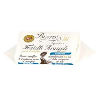 Brazzale Butter Superior Gesalzen - 125 g Stück