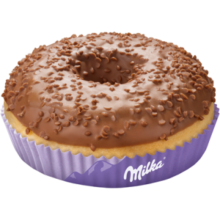 Milka Donut gefüllt tiefgefroren fertig gebacken -...