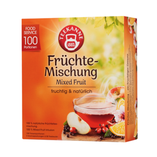 Teekanne Gastro Früchte fruchtig 100 Teebeutel - 200 g Faltschachtel