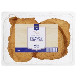 METRO Chef Schweineschnitzel - 1 kg Packung