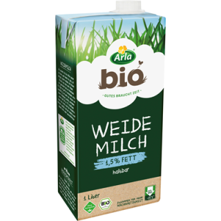 Arla Bio H-Weidemilch 1,5 % Fett - 1 l Packung