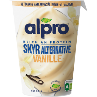 alpro Skyr Style Vanille, vegan, gekühlt - 400 g Becher