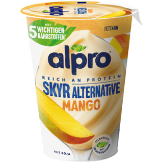 alpro Skyr Style Mango, vegan, gekühlt - 400 g Becher