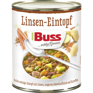 Buss Linsen-Eintopf - 800 ml Dose