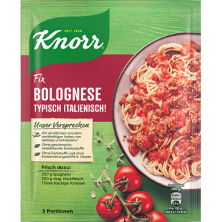 Knorr Fix Würzmischung  Bolognese Typisch...