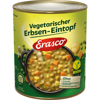 Erasco Erbseneintopf Vegetarisch - 800 g Dose