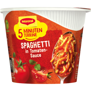 Maggi 5 Minuten Terrine Spaghetti Tomatensa - 60 g Becher
