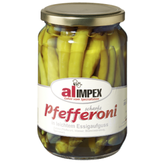 Alimpex Pfefferoni - 800 g Glas