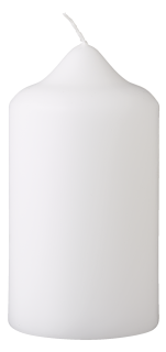 MP Stumpenkerzen 150x78mm -weiss-  4er Pack