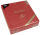 Papstar Servietten Rot Ornament 40  x  40 cm 1/4Falz 54 g / m²
