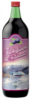 Weico Heidelbeer Glühwein - 1,00 l Flasche