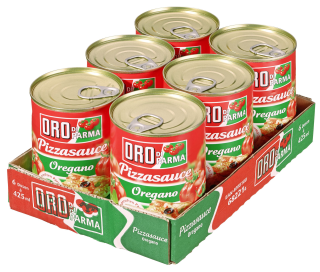 Oro Di Parma Pizzasauce Oregano Oregano Pizza - 6 x 400 g...