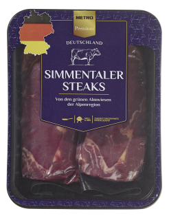 METRO Premium Simmentaler Entrecote Steak je kg (ca. 1,00 kg)
