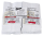 Papstar Hähnchenbeutel 1/2 Weiß Papier mit Alu-Einlage - 100 Stück