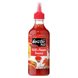 Exotic Food Süß-Saure Sauce - 1 x 455 ml Flasche