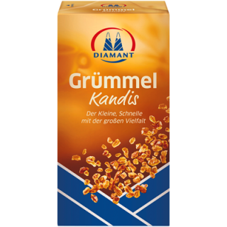 Diamant Grümmel Kandis Braun - 1 x 500 g Schachtel
