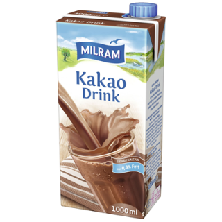 Milram Kakao 0,3 % Fett - 1 x 1 l Packung
