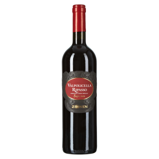 Zonin Rotwein Ripasso Valpolicella Superiore DOC trocken - 6 x 0,75 l Flaschen