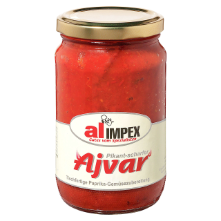 Alimpex Ajvar pikant und scharf - 370 g Glas