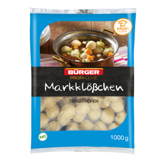Bürger Markklösschen tiefgefroren - 1 x 1 kg